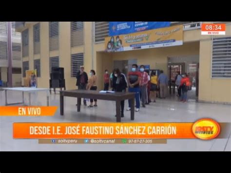 Campaña De Limpieza En El Colegió Jose Faustino Sánchez Carrión Soltv