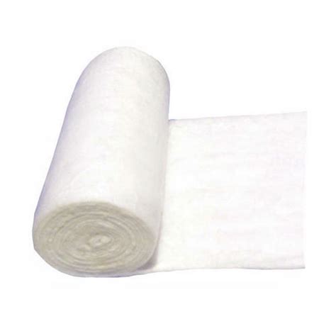 White Plain Cotton Wool Rolls For Hospital Packaging Size Kg