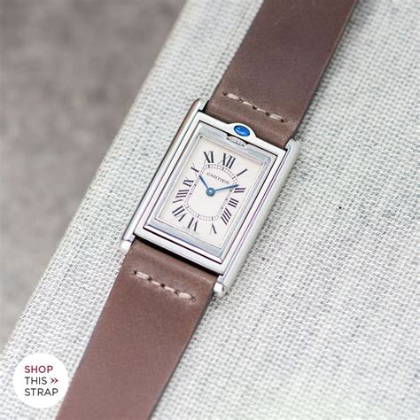 Strap Guide The Cartier Tank Basculante 18 Mm