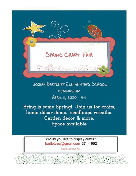 Spring-Craft-Fair-2020 – Bartlett Recreation Department/ B.A.R.A.