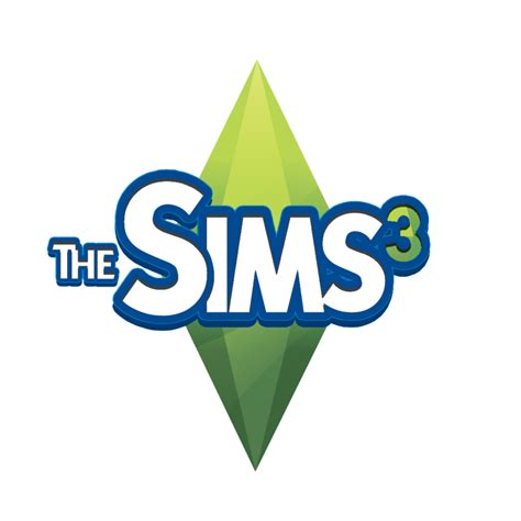 Sims 4 Logo TRANSPARENT White