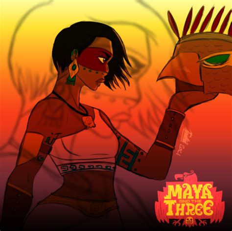 Rule 34 Dark Skinned Female Lutterodtevans Maya And The Three Princess Maya Tagme Wide Hips