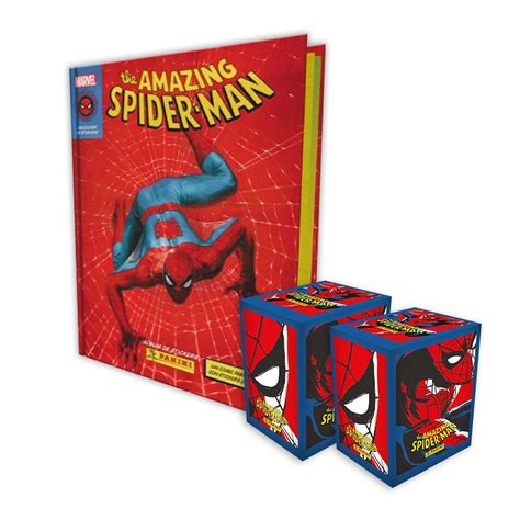 Spiderman 1 Álbum Tapa Dura 2 Cajitas 100 Sobres Editorial Berlin