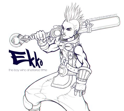 Ekko Wip By Benji2d On Deviantart