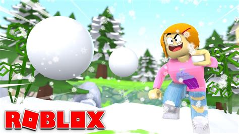 Roblox Snowball Fight With Molly YouTube