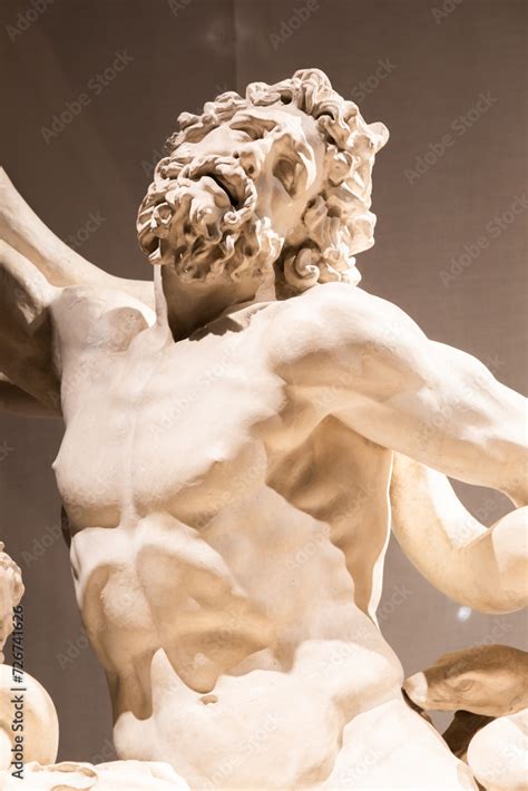 Statue Of Laocoon And His Sons Famous Ancient Scultures Property