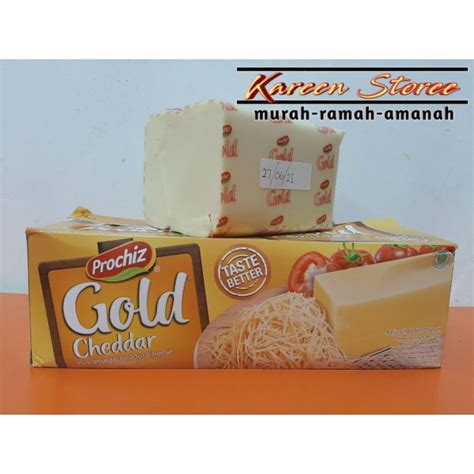 Jual Keju Cheddar Prochiz Gold Kg Shopee Indonesia