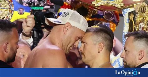 Tyson Fury Vs Oleksandr Usyk Chispas Pre B Licas Encienden La Previa