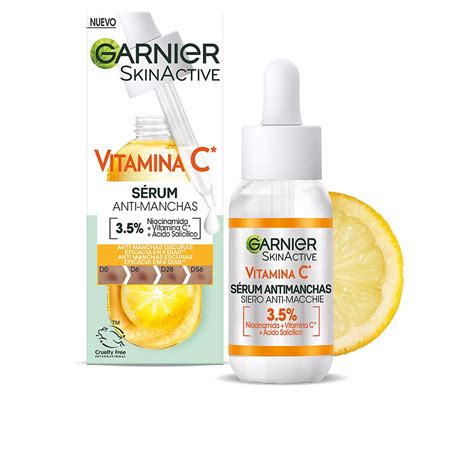 SKINACTIVE VITAMINA C sérum antimanchas Anti taches Garnier Perfumes Club