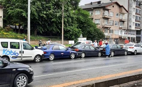 Son Dakika Haberi Zincirleme Kazada Ara Birbirine Girdi Haberler