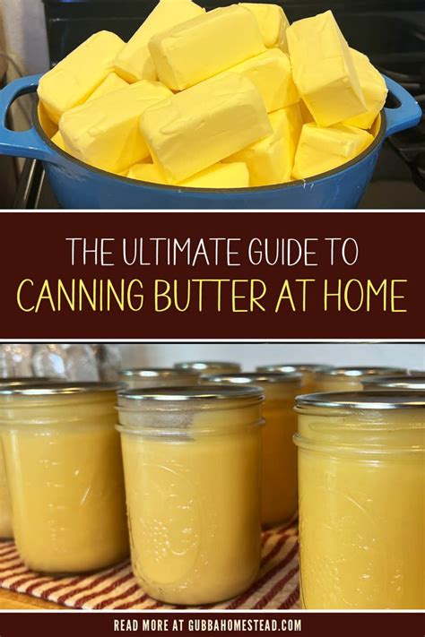 canning butter Canning Soup Recipes, Diy Canning, Pressure Canning Recipes, Canning Kitchen ...