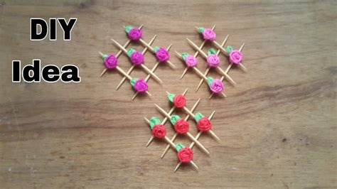 Diy Toothpick Art Diy Craft Idea How To Make Toothpick Wall Art Arts And Craft Youtube