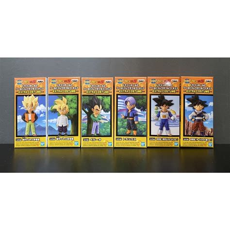 Dragon Ball Z World Collectable Figure Extra Costume Shopee Malaysia