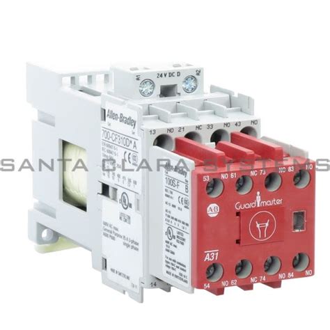 S Cf Djc Allen Bradley Safety Control Relay Santa Clara Systems