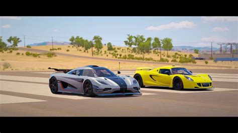 Forza Horizon With Ahmad Koenigsegg One Vs Hennessey Venom Gt