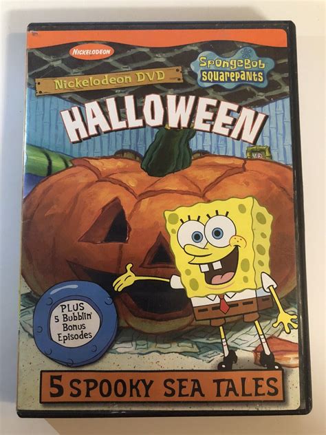 Spongebob Squarepants Halloween Dvd 2002 97368769045 Ebay