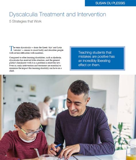 Dyscalculia Treatment And Intervention Edublox