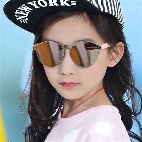 Fashion Baby Boys Girls Kids Sunglasses Vintage Round Sun Glasses