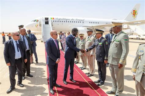 Mauritanie Première Visite Officielle Du Président Bassirou Diomaye