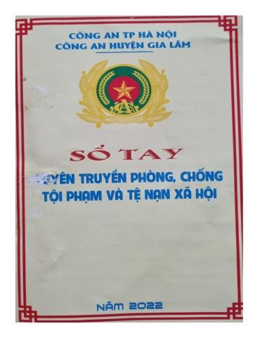 SỔ TAY TUYÊN TRUYỀN PHÒNG CHỐNG TỘI PHẠM VỀ TỆ NẠN XÃ HỘI NGUYỄN