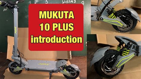 Mukuta Plus New Electric Scooter On The Market Intro Video