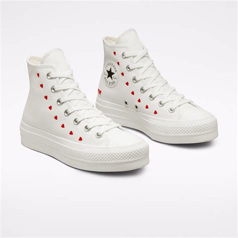 Converse Crafted With Love Chuck Taylor All Star Kadın Beyaz Platform