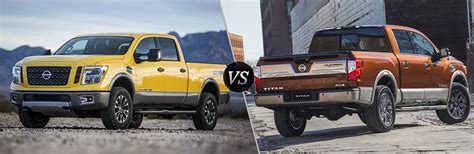 2016 Nissan Titan Xd Vs 2017 Nissan Titan