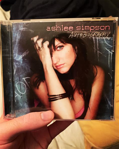 My Ashlee Simpson Autobiography CD. : nostalgia