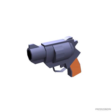 Ranged Simple Revolver Paperzone VN