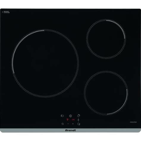 Brandt Ti B Table De Cuisson Posable Zones W L Cm Noir