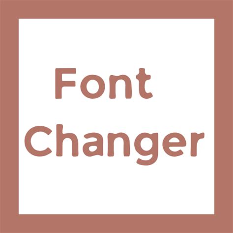 font changer   advnace options