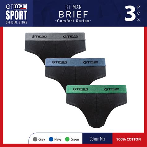 Jual Celana Dalam Pria GT MAN GTM05 Isi 3 Pcs Briefs Men Underwear