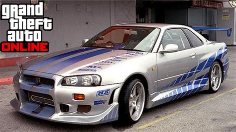 Creando El Nissan Skyline R34 De Bryan O Conner En GTA YouTube