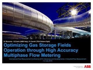 MPFM For Storage Gas Applications PPT