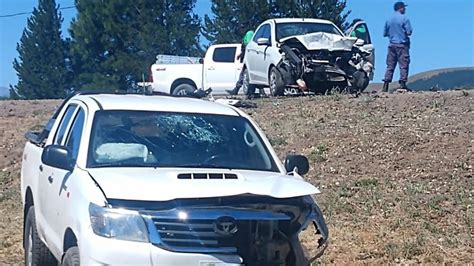 Tres Personas Heridas En Choque Frontal Sobre Ruta Nacional 40 Cerca