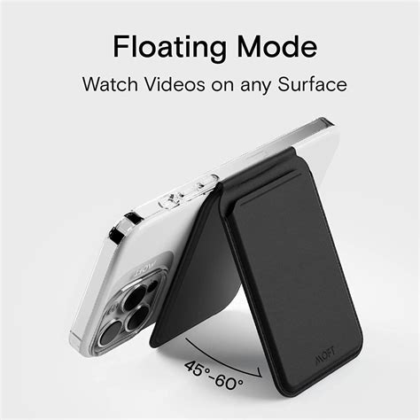 Moft Flash Wallet And Phone Stand Magsafe Compatible Black In Qatar