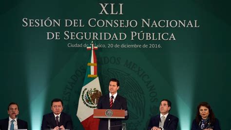 41 Sesión del Consejo Nacional de Seguridad Pública YouTube