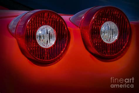 Ferrari Enzo Tail Lights Photograph by Ken Johnson