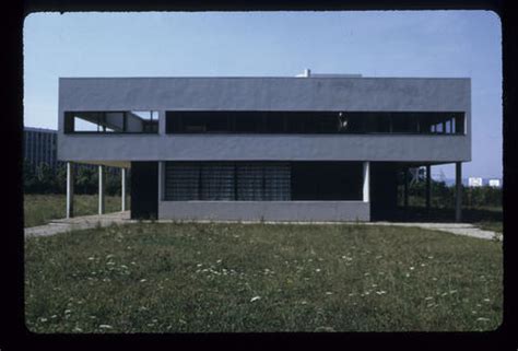 Le Corbusier Villa Savoye Diapositive Archives Architectures