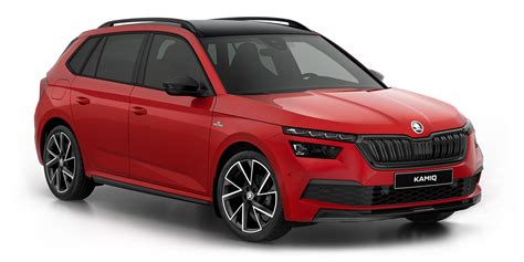 ŠKODA KAMIQ MONTE CARLO Prijzen testrit configuratie