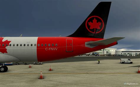 Air Canada Canadian Flag Livery Fenixsim A320 C Fnvv 8k For