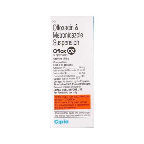 Oflox Oz Suspension Ml Price Uses Side Effects Netmeds