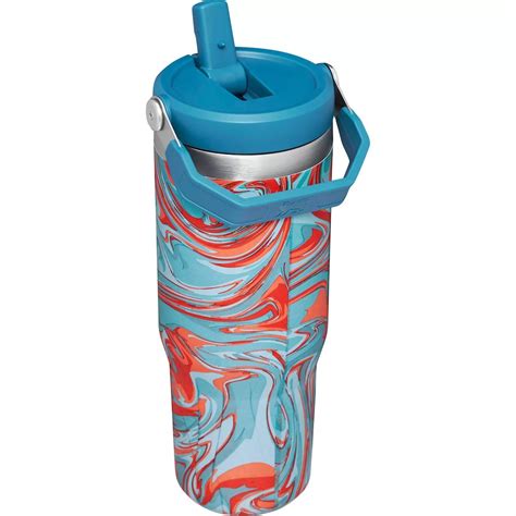 Pool Swirl Stanley Oz Iceflow Tumbler With Flip Straw Etsy