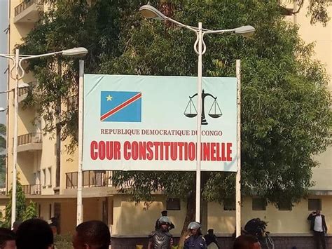 Rdc La Cour Constitutionnelle Vote Son Pr Sident Ce Mardi Avril