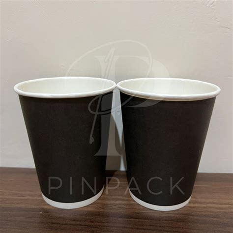 Jual Gelas Kopi Kertas Paper Cup Oz Hitam Papercup Oz Hitam Kab