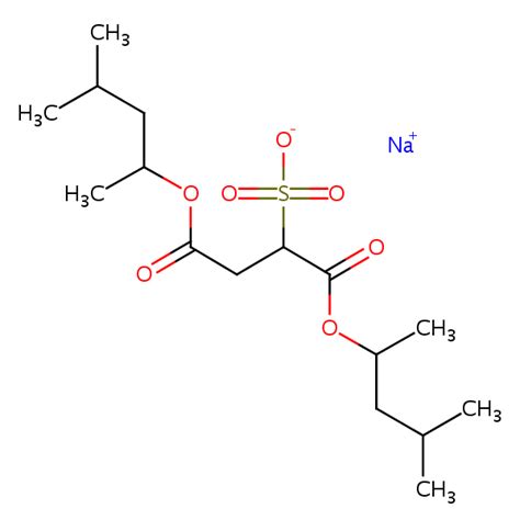 Butanedioic Acid Sulfo Bis Dimethylbutyl Ester Sodium Salt