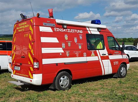 Mb Sprinter Als Einsatzleitfahrzeug Der Feuerwehr Wald Michelbach