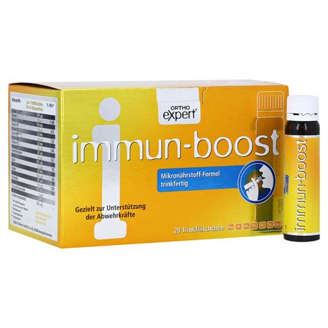 IMMUN BOOST Orthoexpert Trinkampullen 28x25 Milliliter Medpex