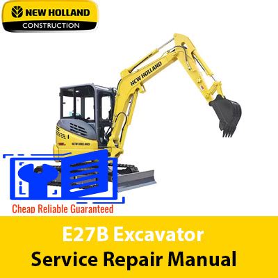 New Holland E30B E35B Excavator Service Repair Manual