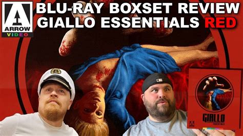 Giallo Essentials Red Edition ARROW VIDEO Blu Ray Boxset Review